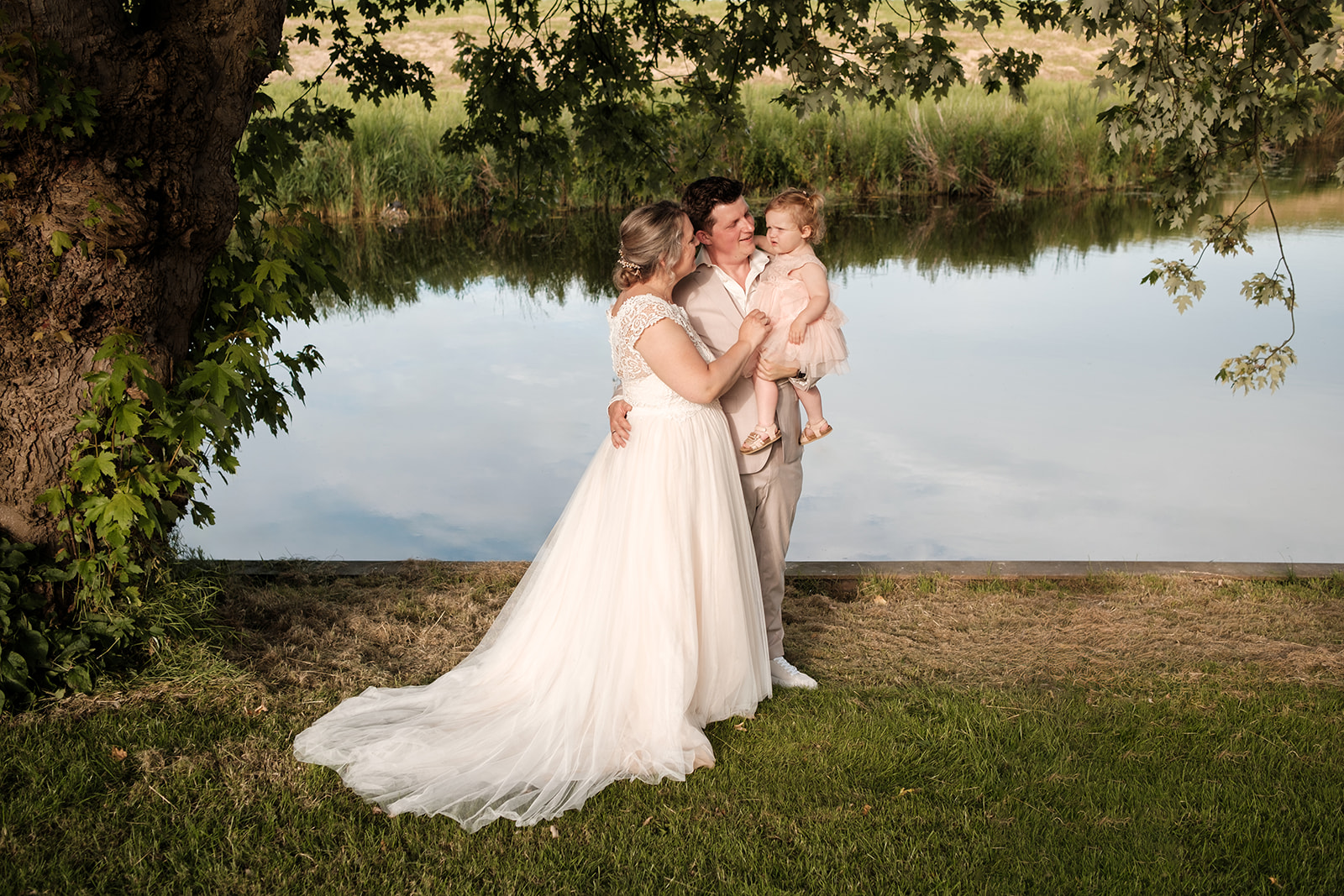 De tuinbruiloft van Mick en Mariëlla